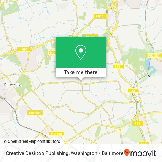 Creative Desktop Publishing map