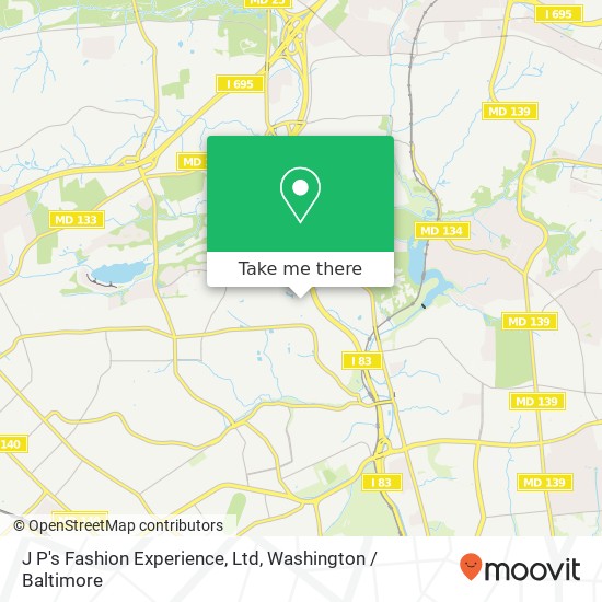 Mapa de J P's Fashion Experience, Ltd