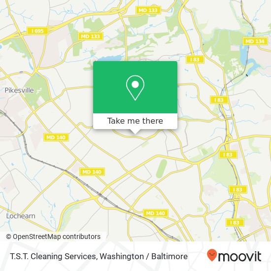 Mapa de T.S.T. Cleaning Services