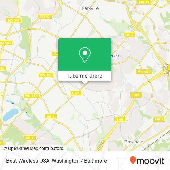 Best Wireless USA map