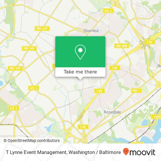 T Lynne Event Management map