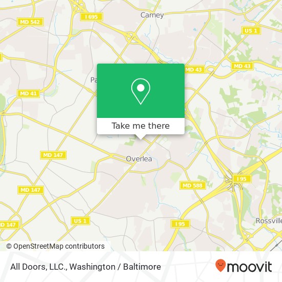 All Doors, LLC. map