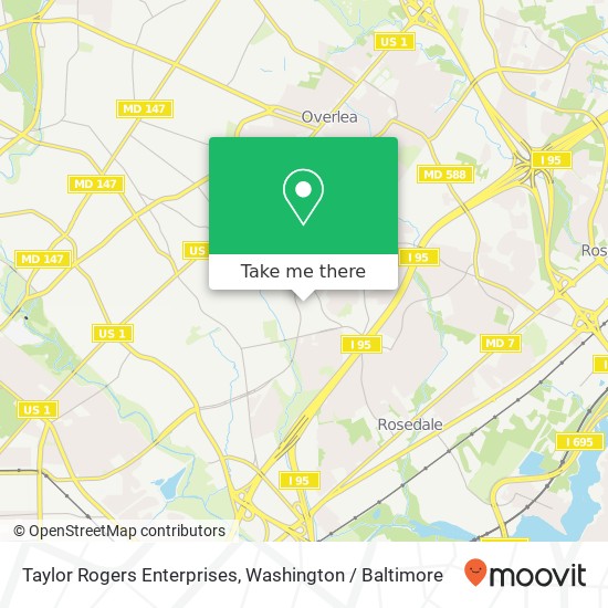 Mapa de Taylor Rogers Enterprises