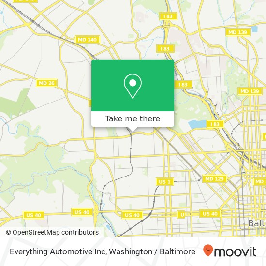 Mapa de Everything Automotive Inc