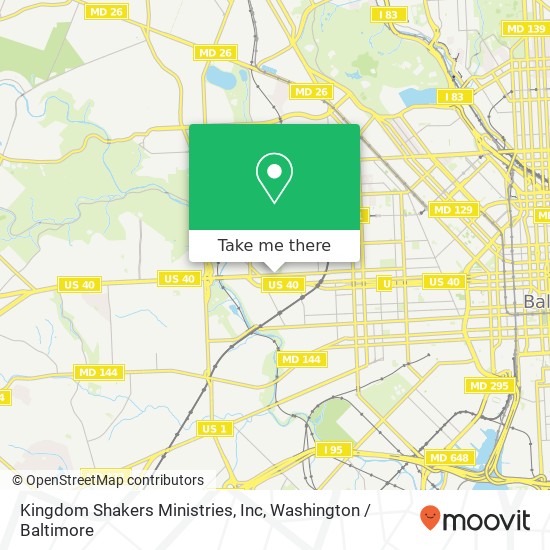 Kingdom Shakers Ministries, Inc map