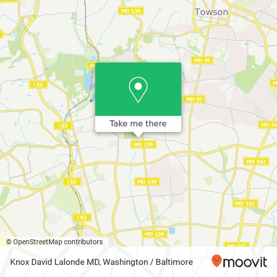 Knox David Lalonde MD map