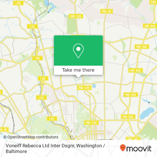 Mapa de Voneiff Rebecca Ltd Inter Dsgnr