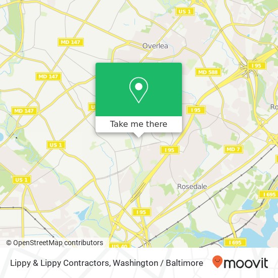 Mapa de Lippy & Lippy Contractors