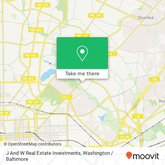 J And W Real Estate Investments map