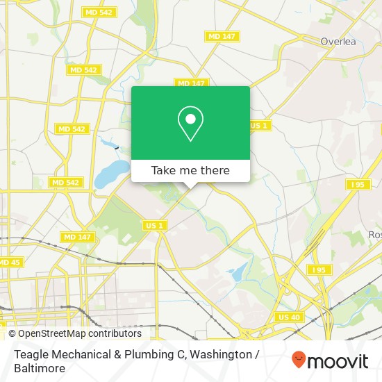 Teagle Mechanical & Plumbing C map