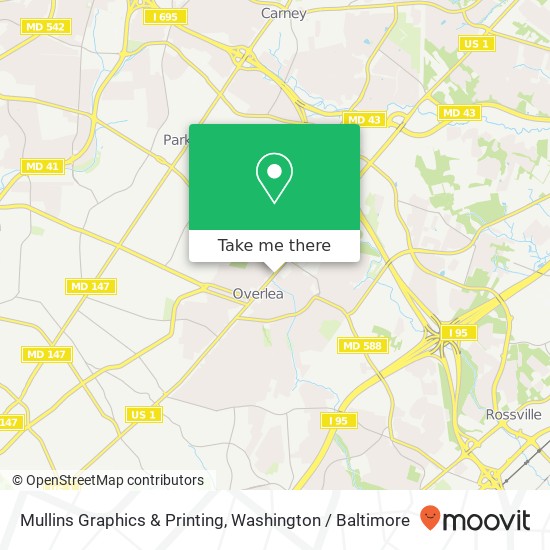 Mullins Graphics & Printing map