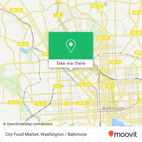 City Food Market map