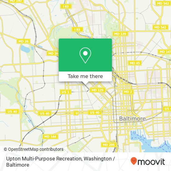 Mapa de Upton Multi-Purpose Recreation