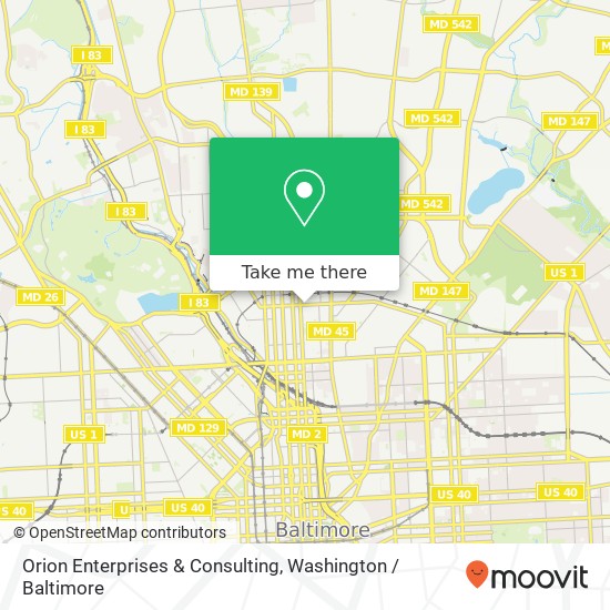 Orion Enterprises & Consulting map