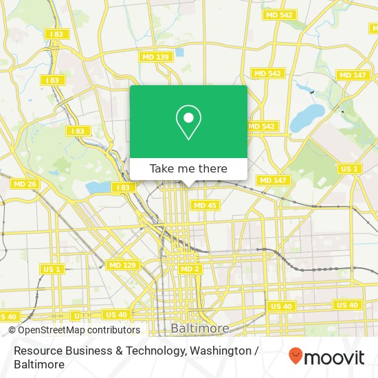 Mapa de Resource Business & Technology