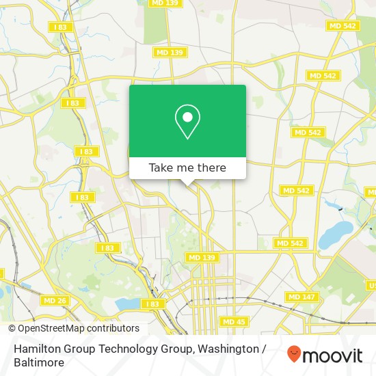 Hamilton Group Technology Group map