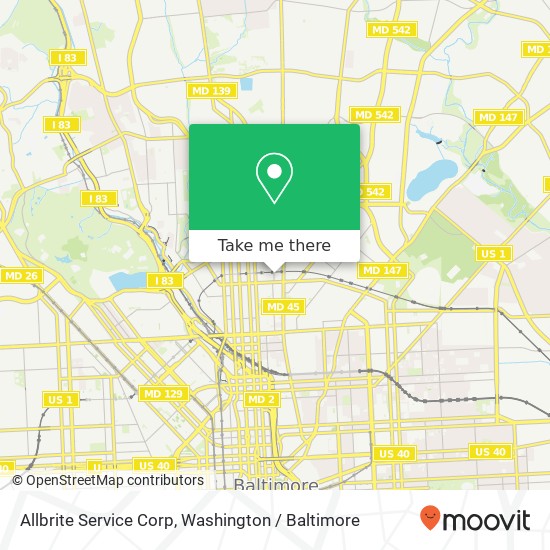 Allbrite Service Corp map