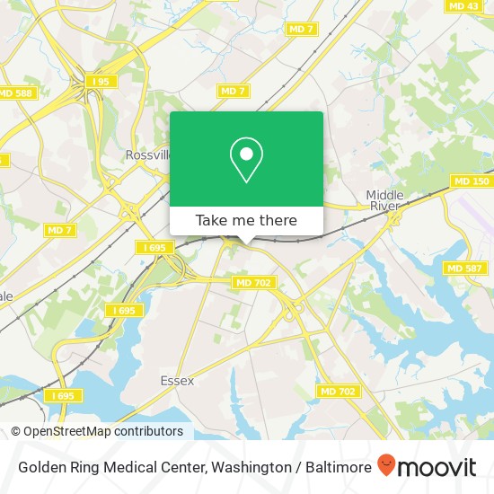 Golden Ring Medical Center map