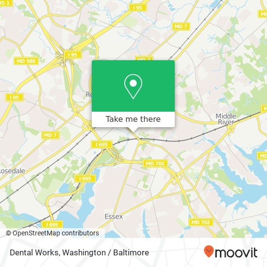 Dental Works map