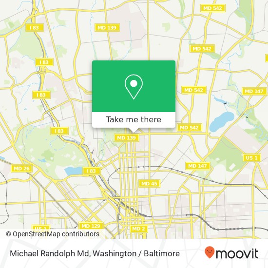 Michael Randolph Md map