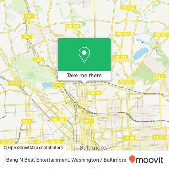 Bang N Beat Entertainment map