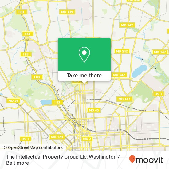 The Intellectual Property Group Llc map