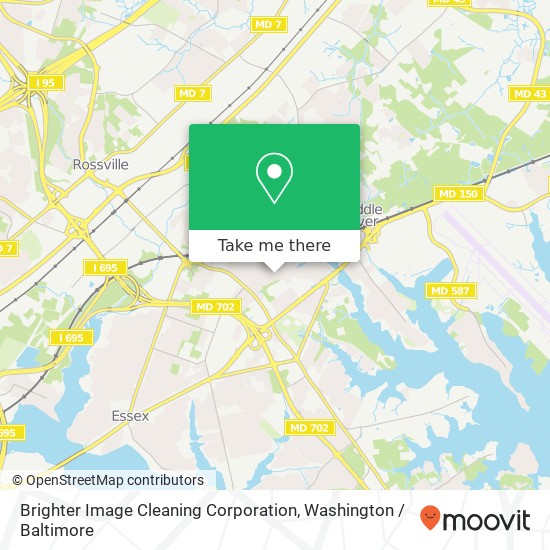 Brighter Image Cleaning Corporation map
