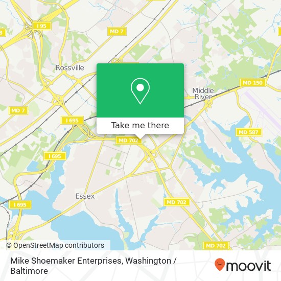 Mapa de Mike Shoemaker Enterprises