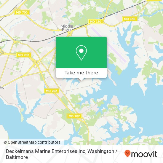 Mapa de Deckelman's Marine Enterprises Inc