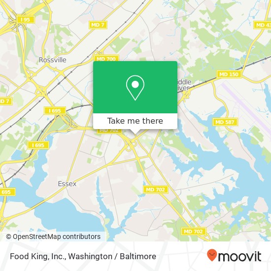 Food King, Inc. map