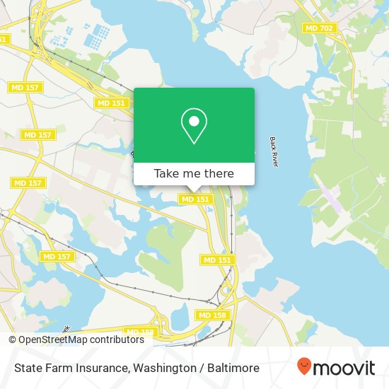 State Farm Insurance map