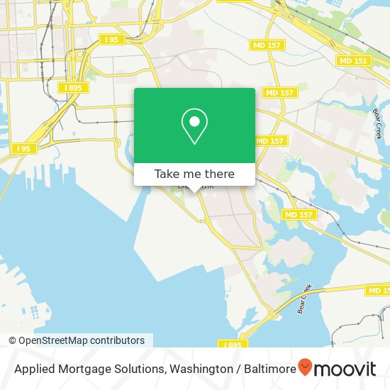 Applied Mortgage Solutions map