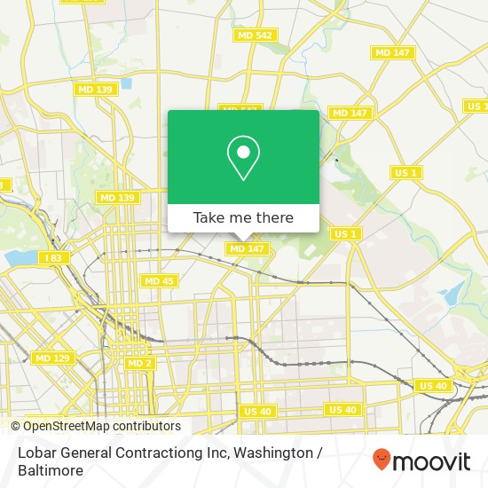 Lobar General Contractiong Inc map