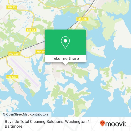 Mapa de Bayside Total Cleaning Solutions