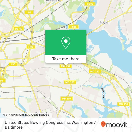 United States Bowling Congress Inc map