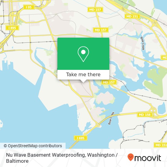 Mapa de Nu Wave Basement Waterproofing