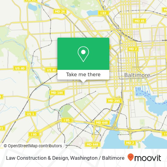 Law Construction & Design map