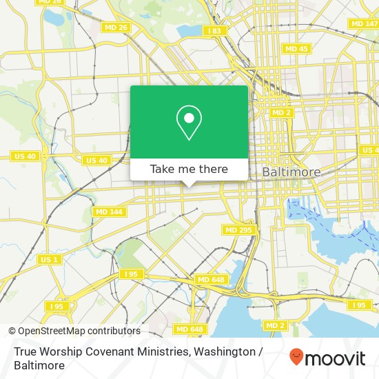 Mapa de True Worship Covenant Ministries