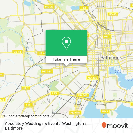 Mapa de Absolutely Weddings & Events