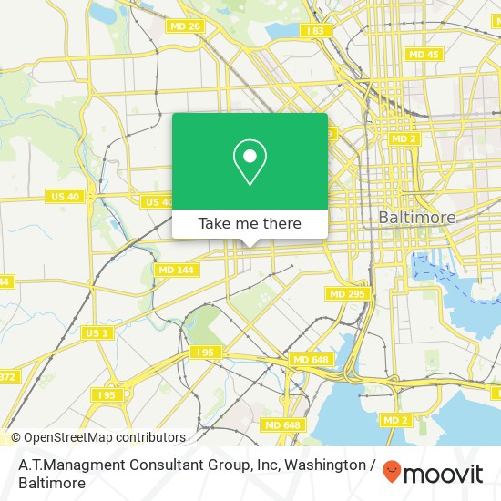 A.T.Managment Consultant Group, Inc map