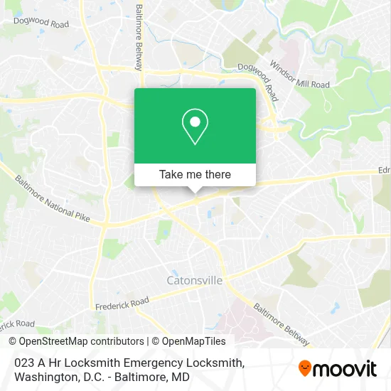 023 A Hr Locksmith Emergency Locksmith map