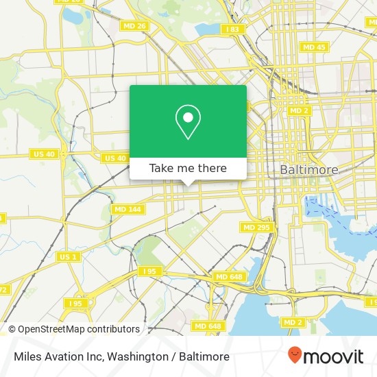 Miles Avation Inc map