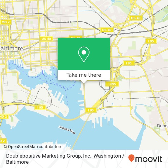 Mapa de Doublepositive Marketing Group, Inc.