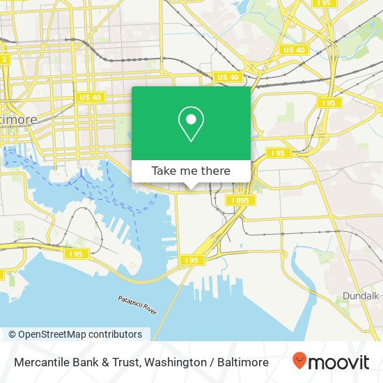 Mapa de Mercantile Bank & Trust