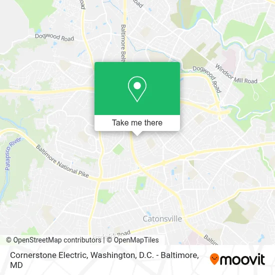 Cornerstone Electric map