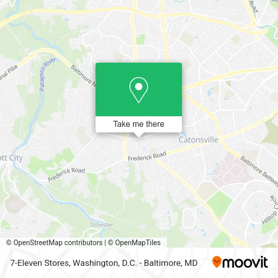 Mapa de 7-Eleven Stores