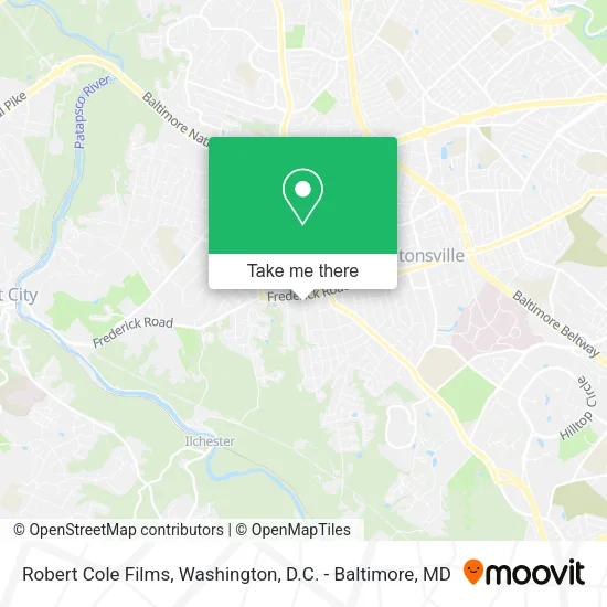 Robert Cole Films map