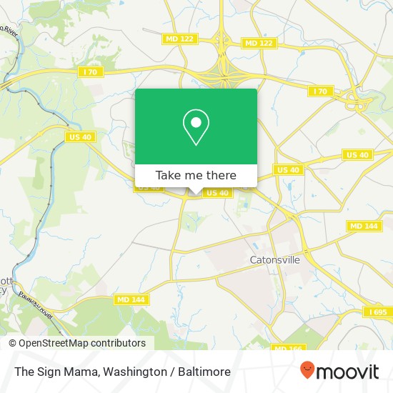 Mapa de The Sign Mama