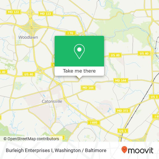 Burleigh Enterprises I map
