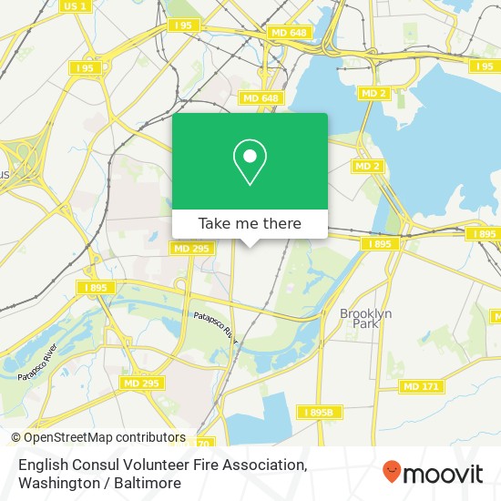 Mapa de English Consul Volunteer Fire Association